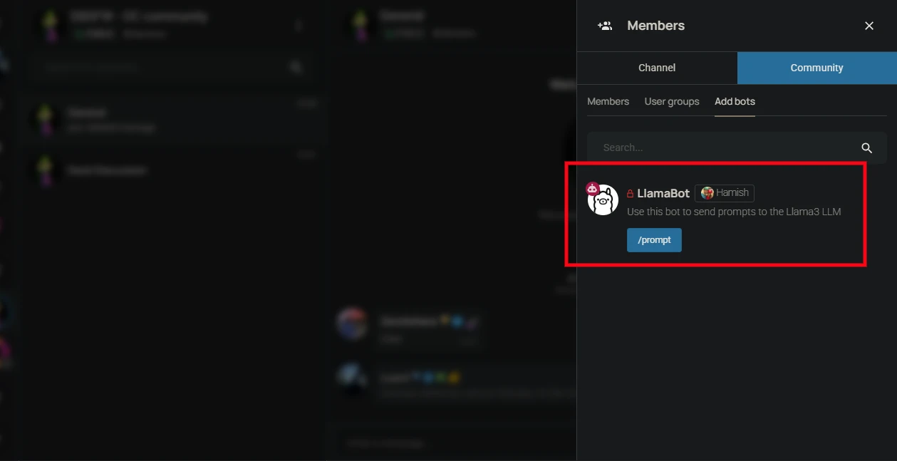 How to enable bots step 2